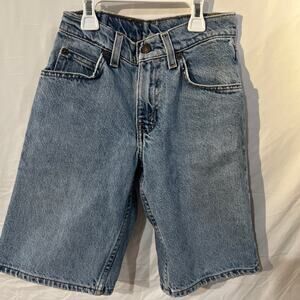 Boys orange tab Levi shorts